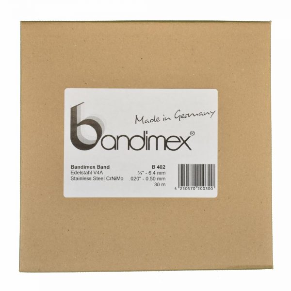B402 Bandimex Band V4A 6,4mm 30m